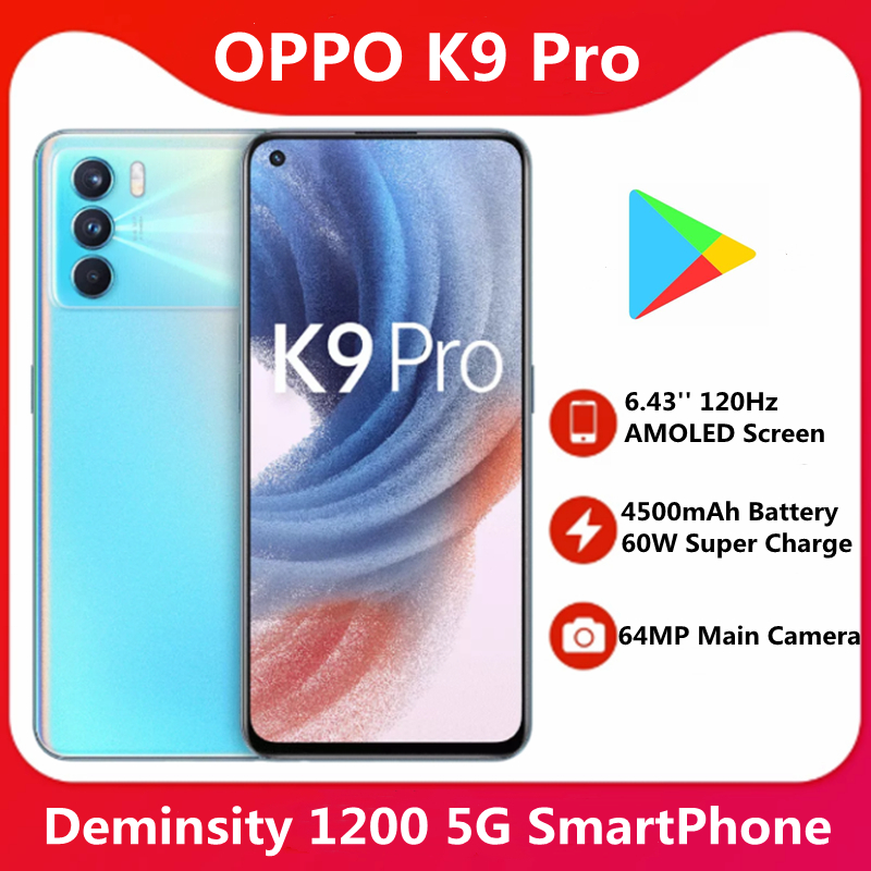 ο  Oppo K9  5G Ʈ  4500mAh 60W ..